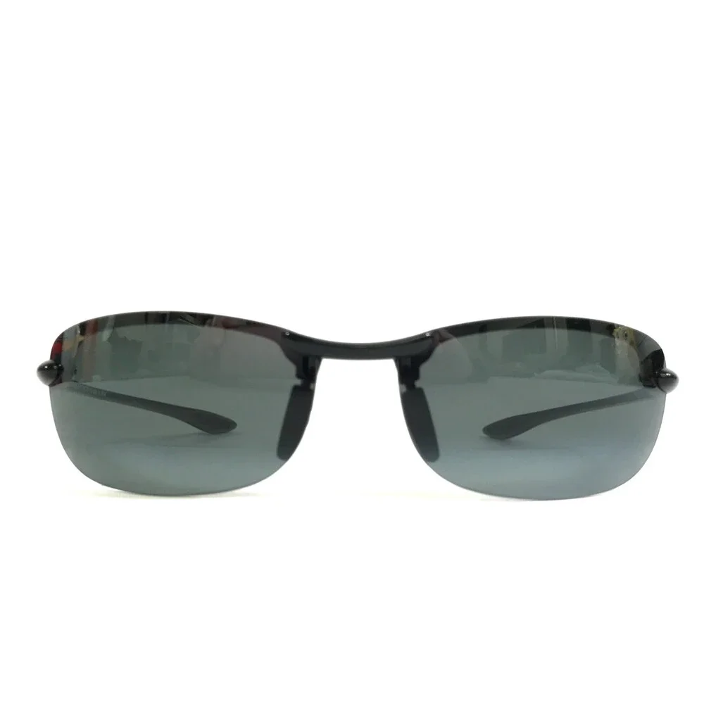 Maui Jim Sunglasses Makaha Readers +1.50 G-805-02 15 Black Gloss w/ Neutral Gray